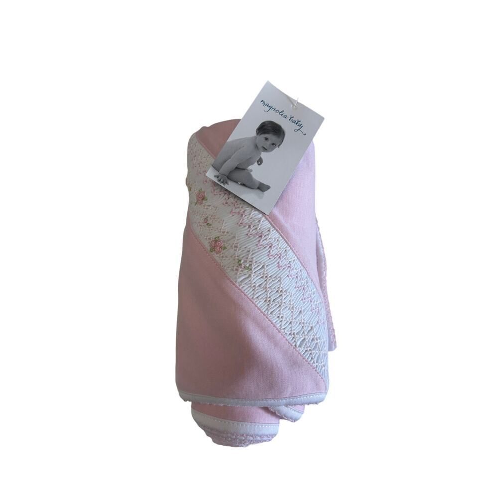 Magnolia Baby pink blanket NWT